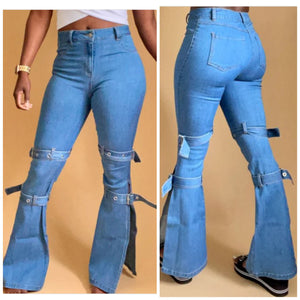 Strapped Jeans