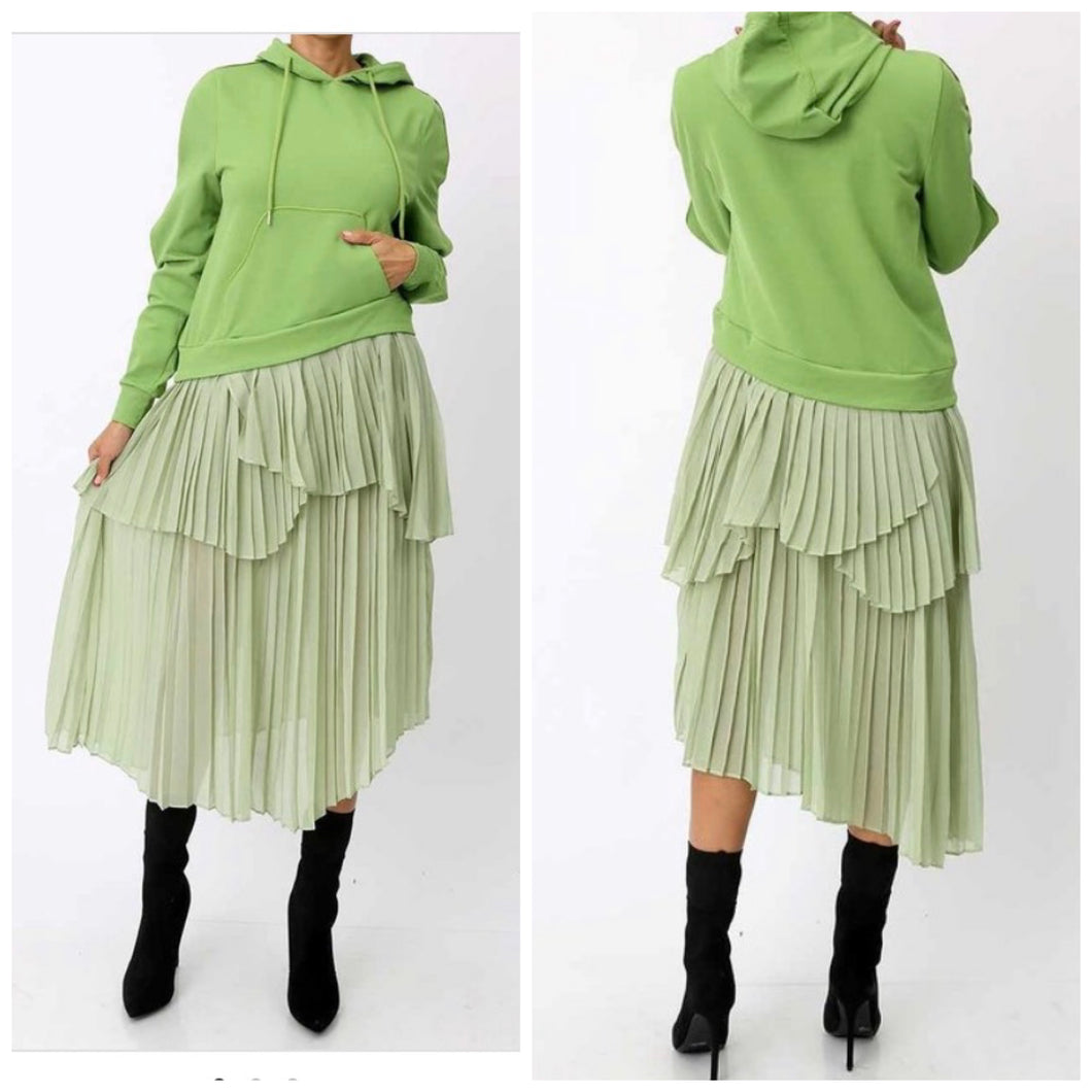 Tulle Hoodie Dress